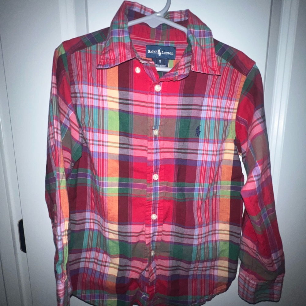 Boys Button Down Polo